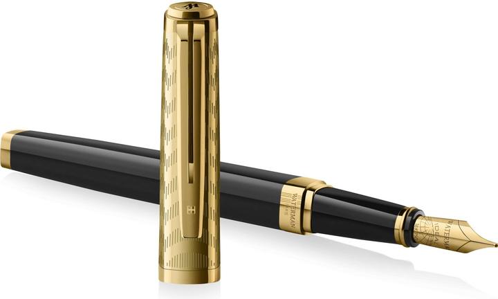 Immagine prodotto Waterman WATERMANN Füllfederhalter Carene Opera Multi Plattform F (Blu, Nero, Oro, 1x)