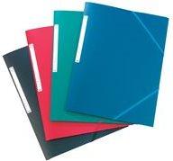 Image du produit Elba Classeur d'angle Memphis, en PP, couleurs assorties DIN A4, épaisseur : 0,5 mm, avec étiquette (A4, 20 x)