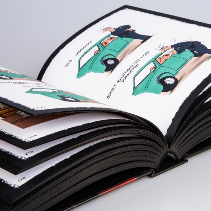 Actual product image Uli Stein Gesamtausgabe: Das schwarze Buch (German, Uli Stone, 2021)