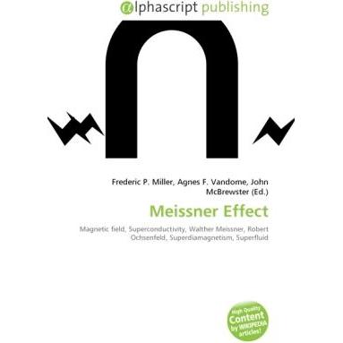 Meissner Effect, Fachbücher von Agnes F. Vandome, Frederic P. Miller, John McBrewster