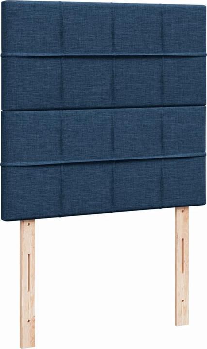 Actual product image VidaXL Bo x spring bed with mattress 90 x 200 cm fabric (90 x 200 cm, 90 x 200 cm)