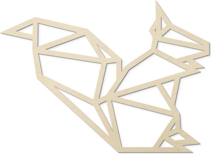 Actual product image Trenddeko Origami squirrel