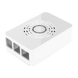 Multicomp Pro Custodia con interruttore (PCB Power-Hat) Bianco, Accessori di elettronica + Alloggiamento