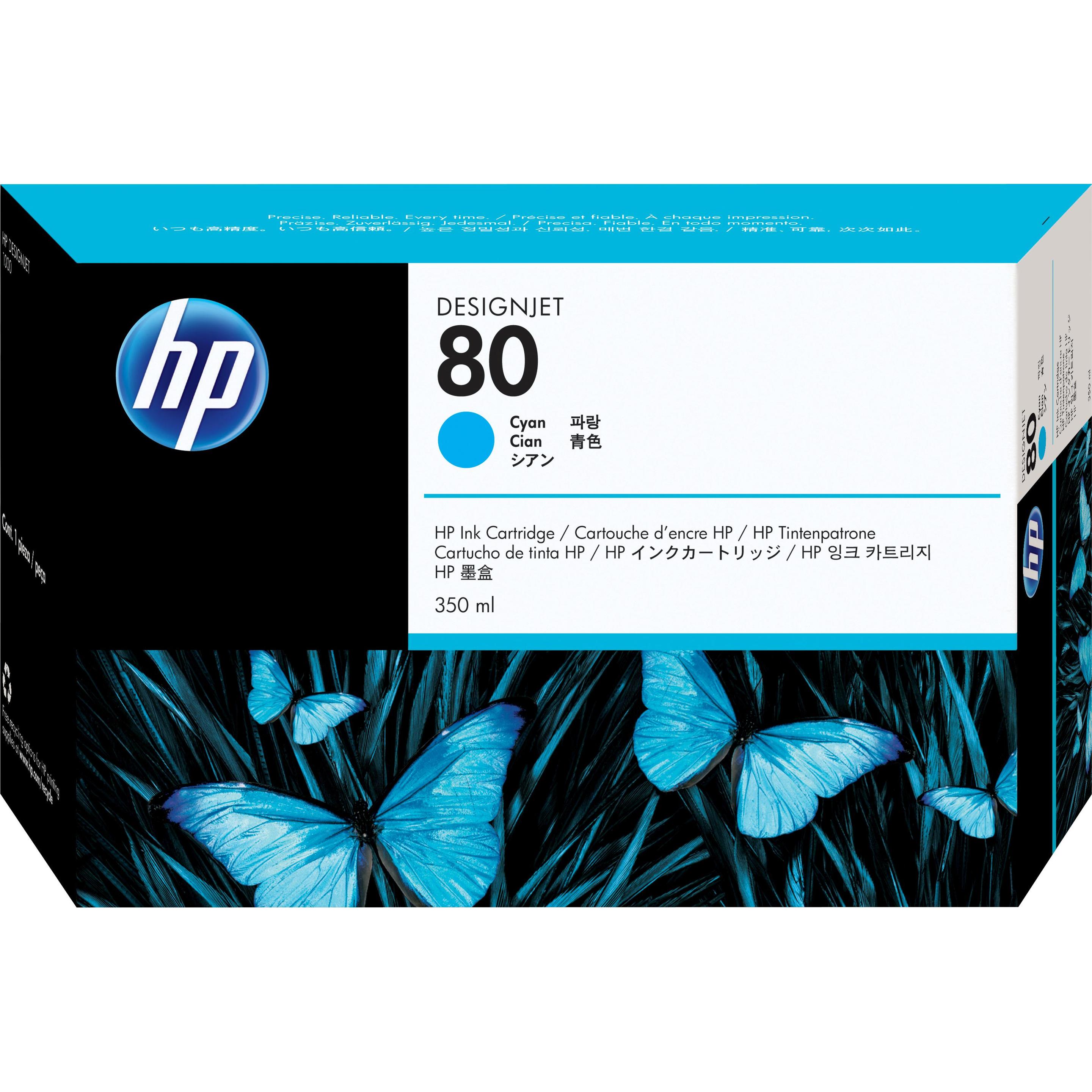 HP, Druckerpatrone, 80 (C)