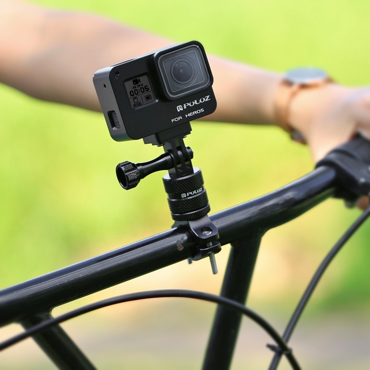 Image du produit Puluz GoPro Aluminium Bike Halterung (Hero 9 Noir, Héros 8 noir, Héros 7, Hero 10 Noir, Hero 11 Noir, Hero 12 Noir, Hero 13 Noir)