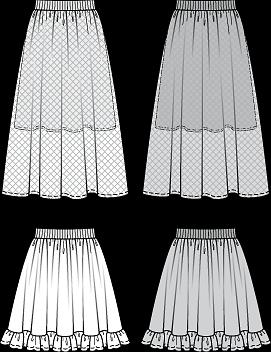 Immagine prodotto Modello Gonna