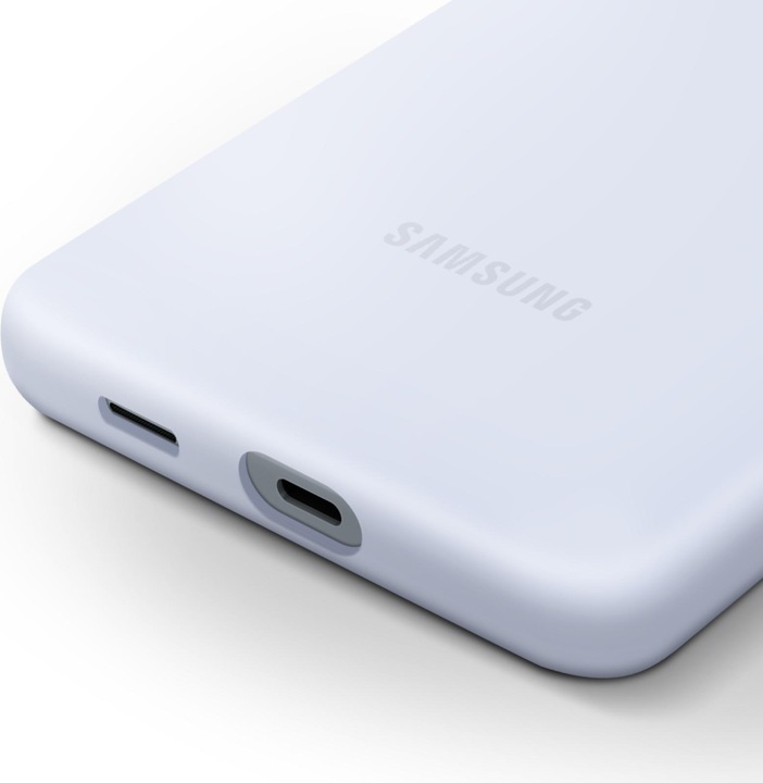 Productafbeelding Samsung Siliconen hoesje A35 lichtblauw (Samsung Galaxy A35)
