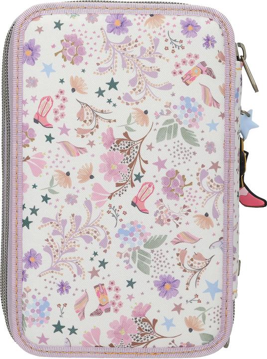 Actual product image Depesche TOPModel 3-Fach Federtasche COWGIRL