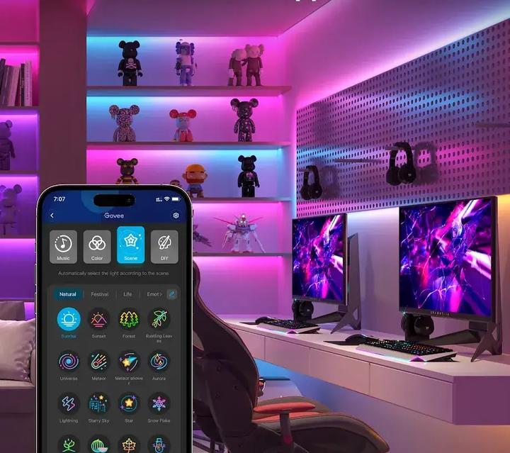 Actual product image Govee Stripe Light S (500 cm, Indoor)