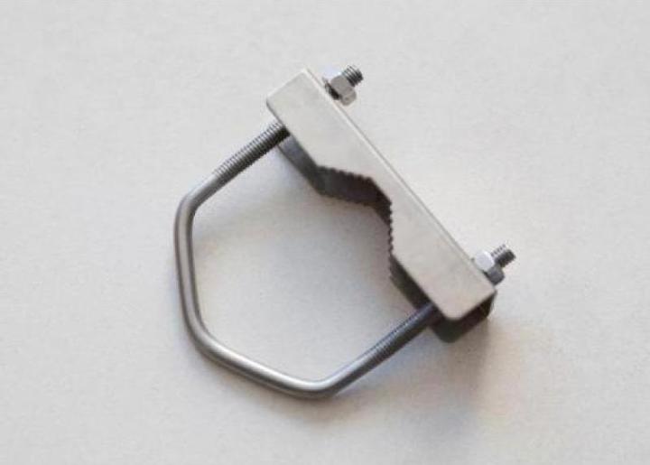 Image du produit Poynting 37663 - A-BRKT-008 Kit de montage sur mât pour support d'antenne U-bracket 60x60mm (Divers)