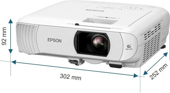 Produktbild Epson EH-TW840 (Full HD, 4000 lm, 1.21:1 - 1.45:1)