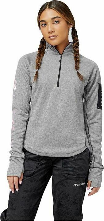 Actual product image New Balance W NB AT Half Zip (S)