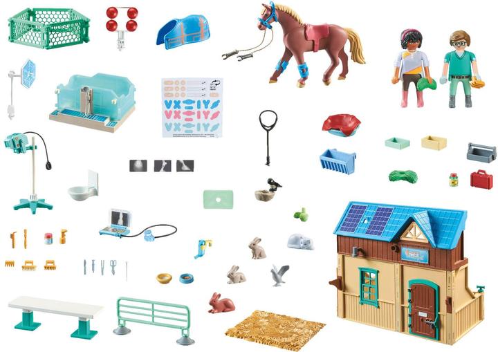 Actual product image Playmobil Riding therapy & veterinary practice (71352, Playmobil Horses of Waterfall)