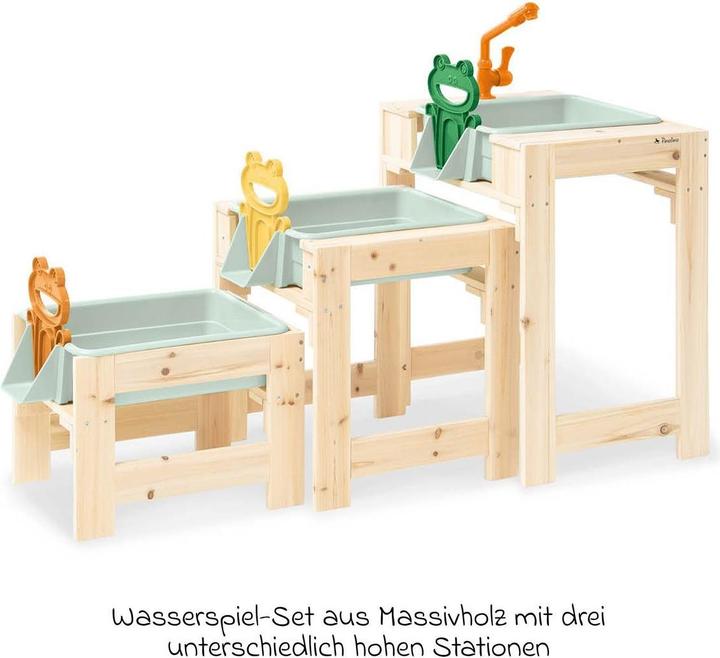 Image du produit Pinolino 3-tlg. Wasserspieltisch-Set Frolino 3 Spieltische