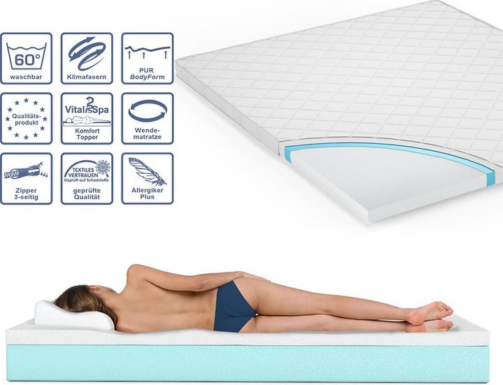 Produktbild VitaliSpa Top (160 x 200 x 6 cm)