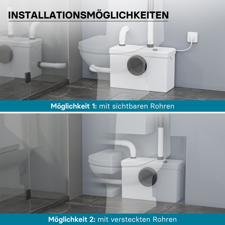 Produktbild Wiltec Toiletten-Abwasserpumpe