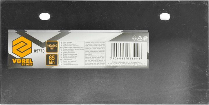 Toya VOREL -Ersatzklinge für einen Betonschaber 200x100 mm (Ersatzklinge)