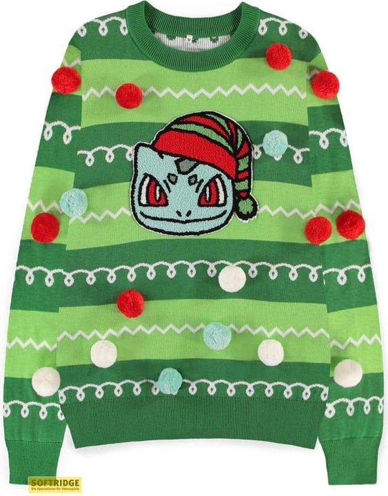 Immagine prodotto Difuzed POKEMON - Bulbizarre - Pull de Noël Ponpons (M) (M)