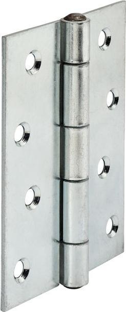 Actual product image Hinge semi-heavy galvanised blue perforated
