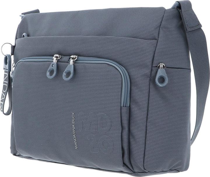 Actual product image Mandarina Duck Crossover Shoulder Bag with Adjustable Strap and Multiple Pockets