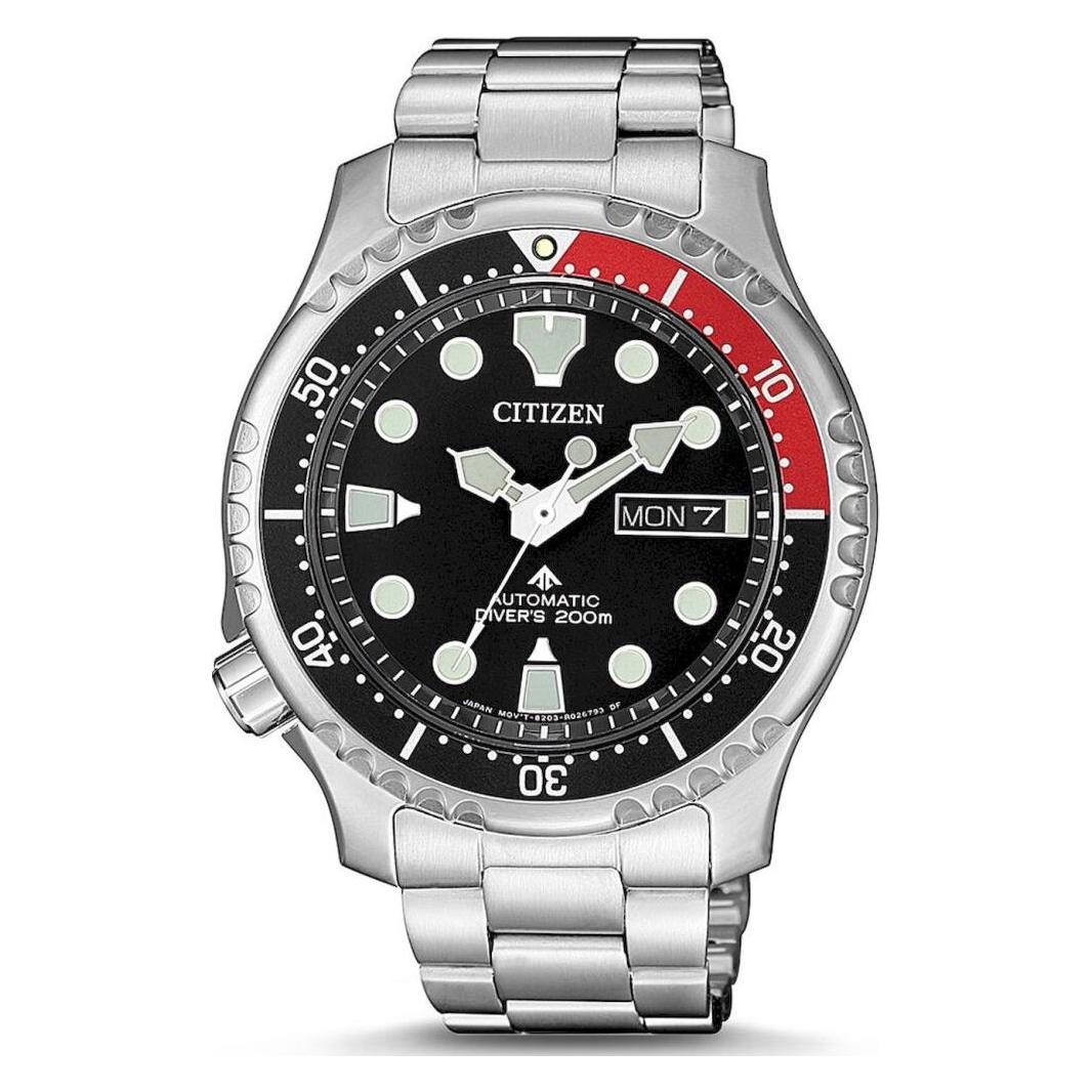Citizen, Armbanduhr, Divers Promaster, Silber, (Uhr Mit Schmuckstein, Gangreserveanzeige, 42 mm)