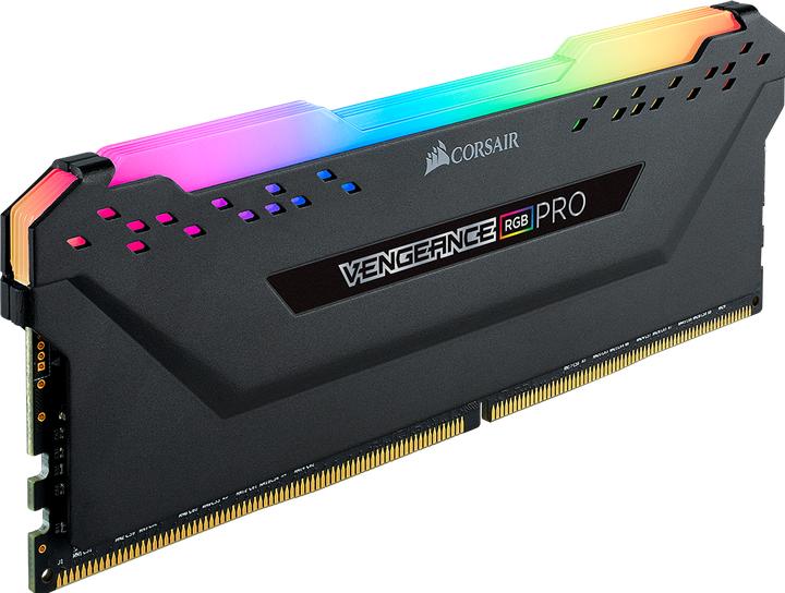 Image du produit Corsair Vengeance RGB Pro (4 x 32GB, 0.00 MHz, RAM DDR4, DIMM)