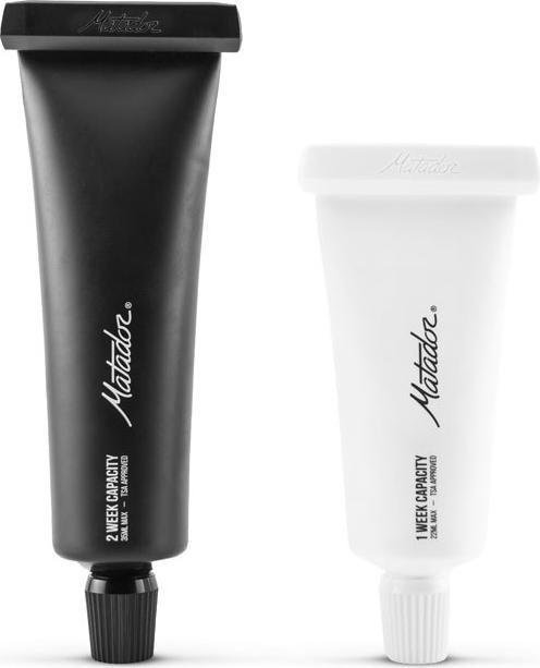 Matador Refillable Toothpaste Tubes (2-pack) (Liquid bags, Hygiene product)