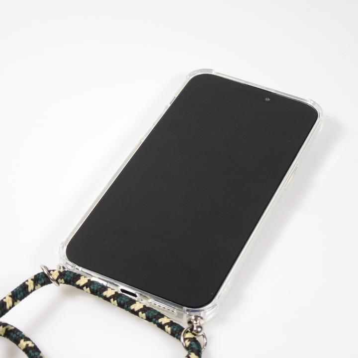 Immagine prodotto PhoneLook Paraurti in gel trasparente con laccio Vert / or (Apple iPhone 15)