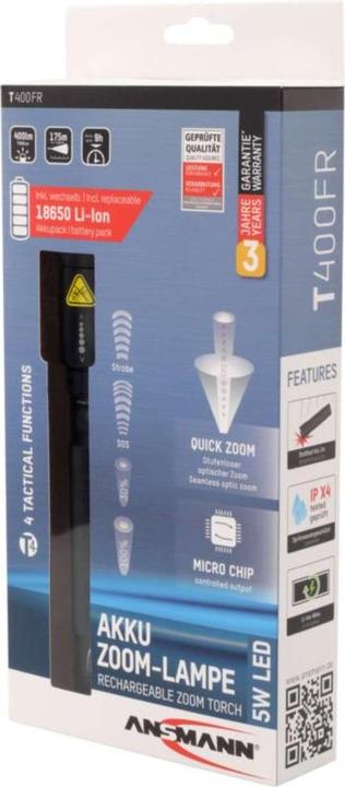 Actual product image Ansmann Flashlight Future (16.80 cm, 400 lm)