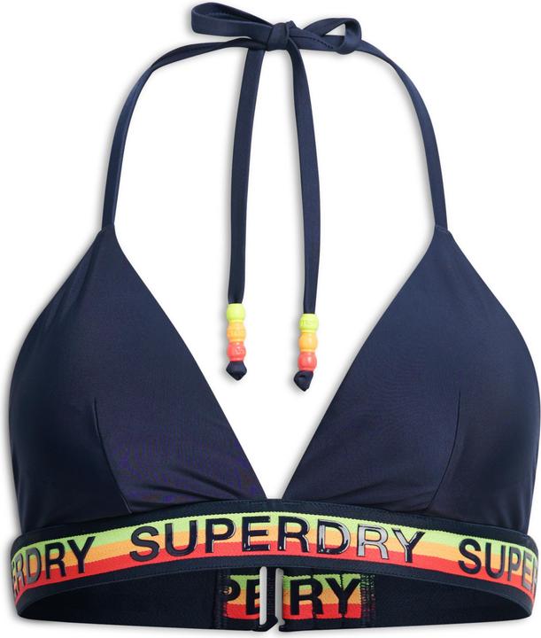 Image du produit Superdry Haut de bikini triangle à logo (XS)