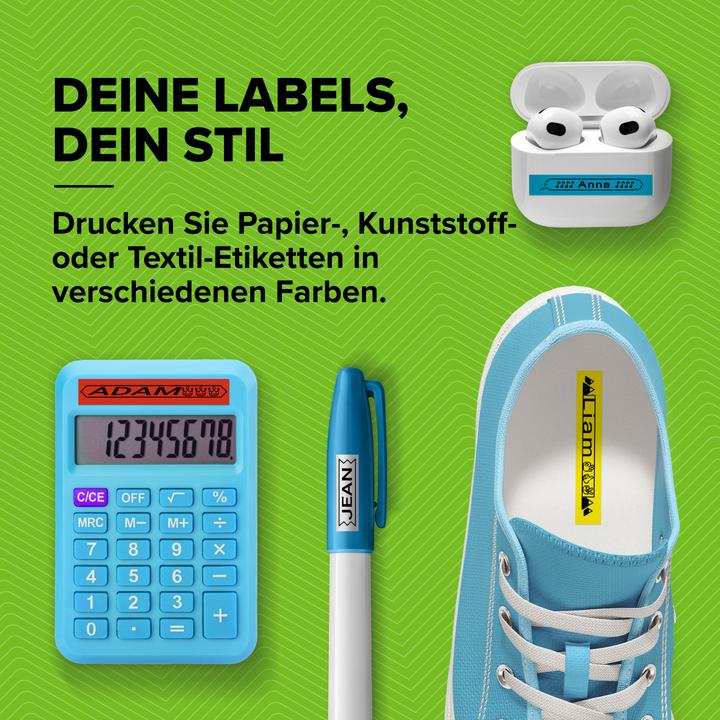 Produktbild Dymo LetraTag Beschriftungsband (1.20 cm, Weiss)