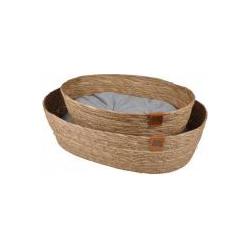 Lola Toys Set Van 2 Ovale Manden Met Waterhyacint/stok (Hond, Kat), Hondenbed + Kattenbed