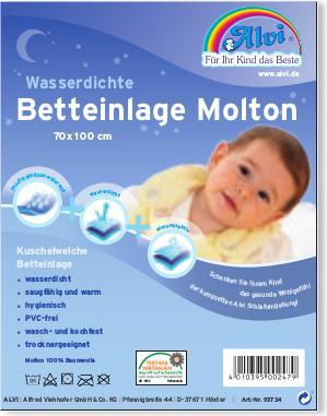Actual product image Alvi Bed pads Molton bed pad 50 x 70 cm (50 x 70 cm)