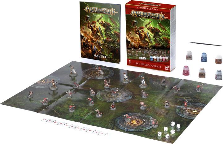Produktbild Games Workshop Warhammer AoS - Boite de Jeu / Age of Sigmar V.4 Set de Decouverte (Fr) (Kunststoff)