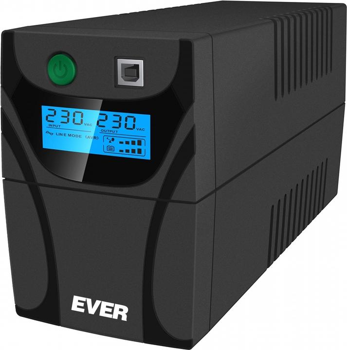 Produktbild Ever UPS Easyline USB 650AVR (650 VA, 360 W, Line-Interaktiv USV)