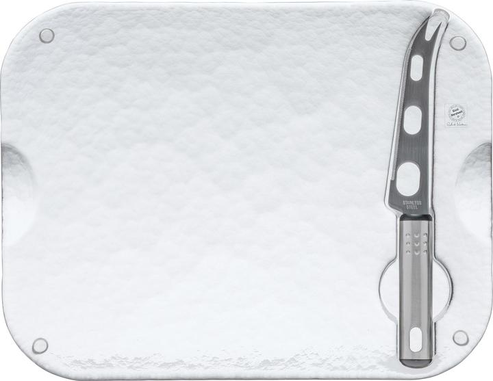 Produktbild Glasi Hergiswil Servierplatte mit Messer Transparent