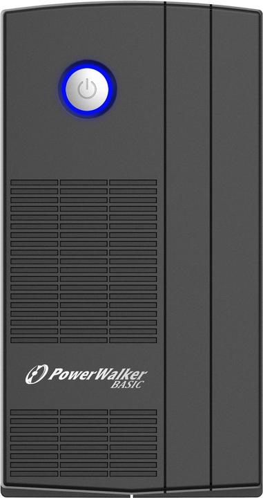 Actual product image Powerwalker 10121070 Line Interactive 850VA 2AC Outputs Tower Black Uninterruptible Power Supply (UPS) (850 VA, 480 W, Line-interactive UPS)