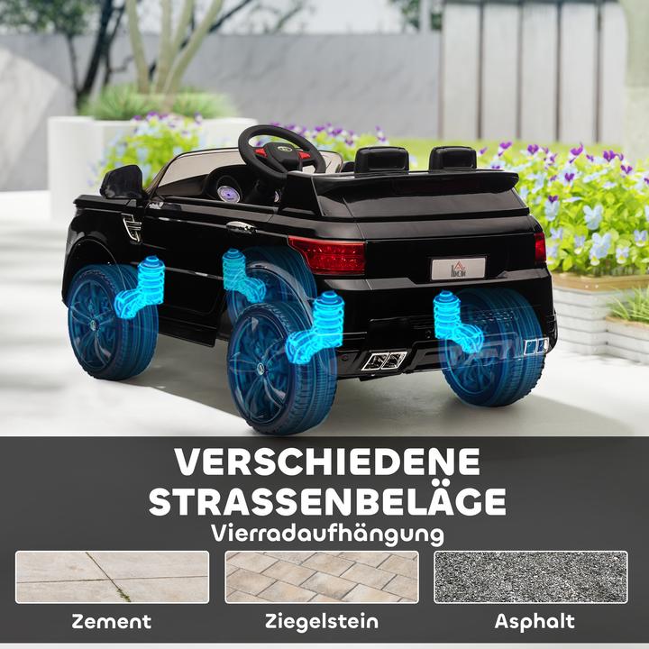 Actual product image Swisshandel24 Children's electric car, 2.4 G remote control, seat belt, music, horn, headlights, up to 5 km/h, 3-5 (12 V)