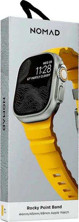 Immagine prodotto Nomad Banda Rocky Point (45 mm, 44 mm, 46 mm, 49 mm, Gomma fluorurata (FKM))