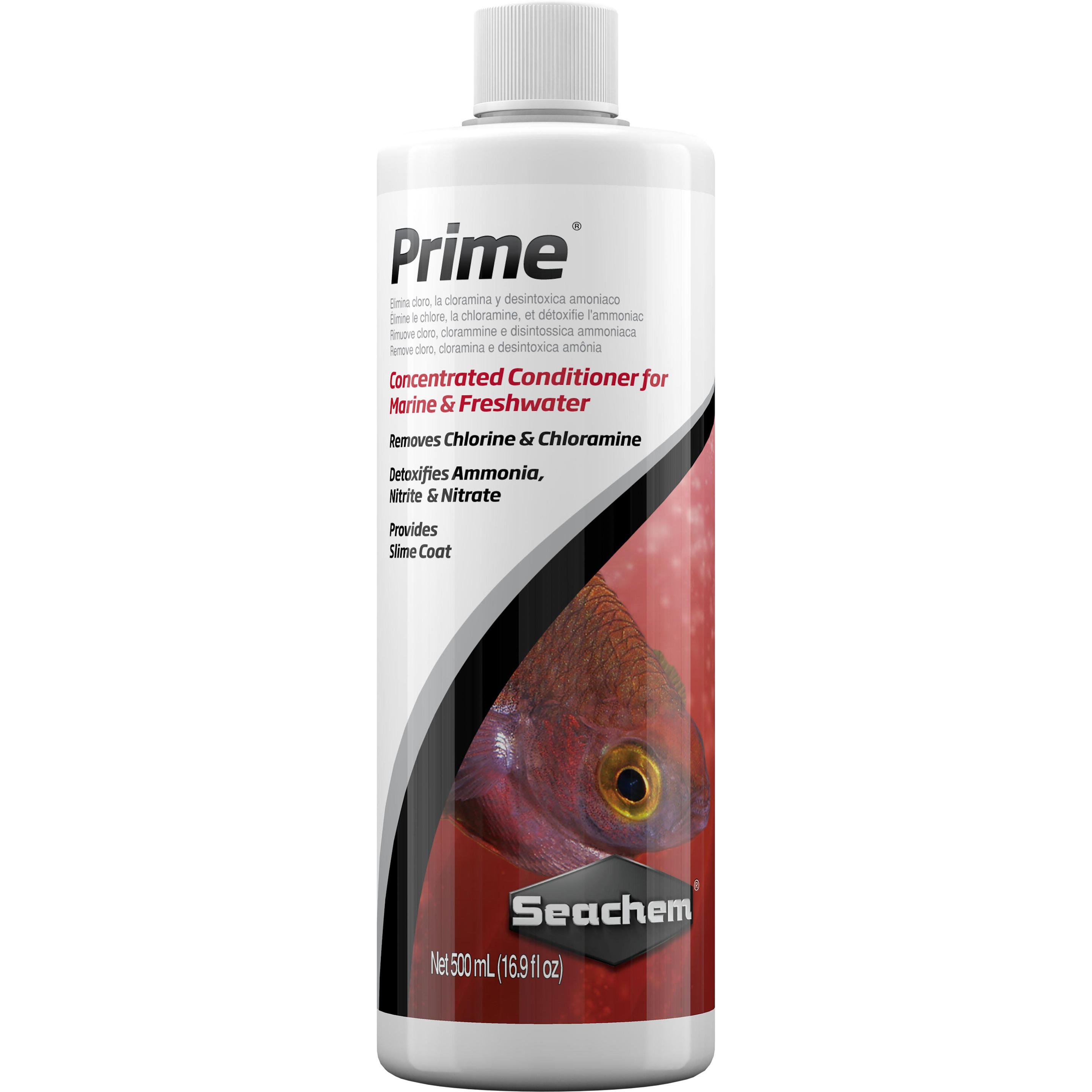 Comparer les prix de Seachem Prime 500Ml - (159.0850) (Nettoyage de l'aquarium), Entretien de l'aquarium