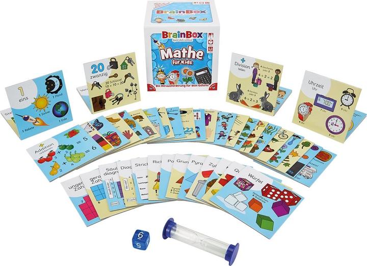 Actual product image Brainbox Brain Box Math for Kids (German)