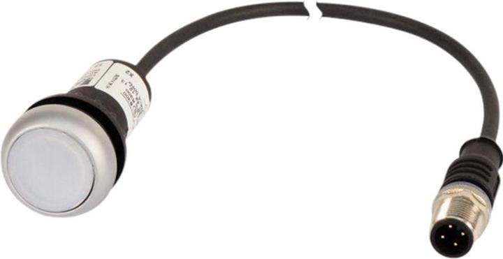Produktbild Eaton Ill pushbutton White 1NC 1m cable M12A