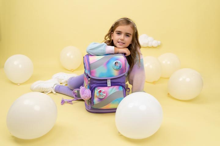 Produktbild Belmil SMARTY Schulrucksack 5-teiliges-Set Rainbow Color (20 l)