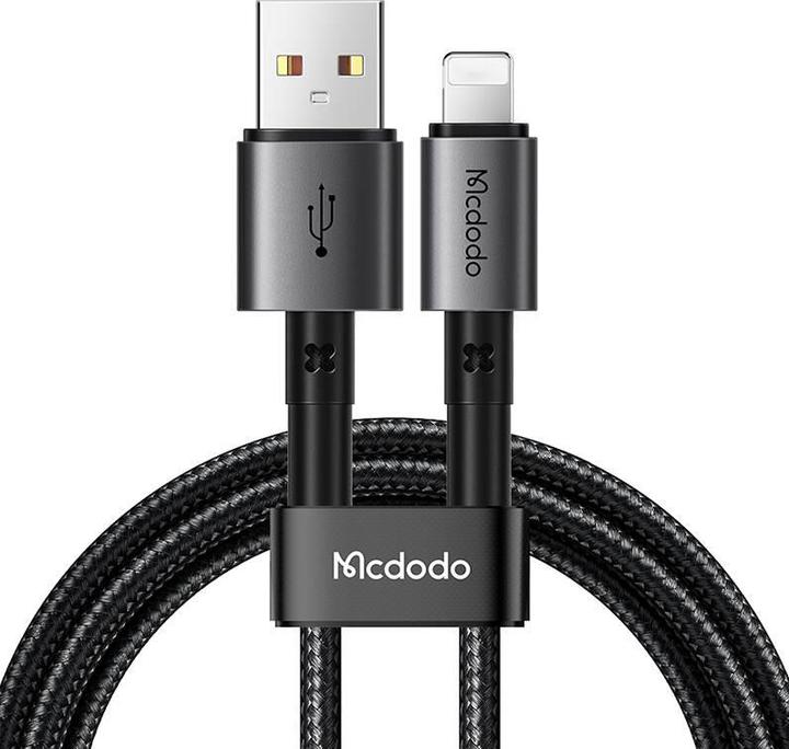 Image du produit Mcdodo Câble USB-A vers Lightning CA-3580, 1,2m (noir) (1.20 m, USB 2.0)