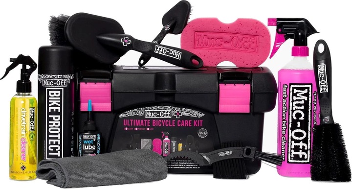 Actual product image Muc-Off Ultimate Bicycle Kit (1800 ml, Universal Lubricant, Sponge, Bicycle cleaner, Chain cleaner, Care set)