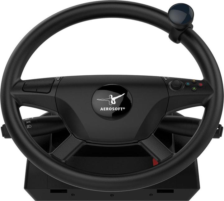 Actual product image Aerosoft Truck & Bus Wheel System (black) (PC, Mac)