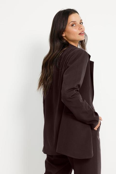 Actual product image Kaffe Single Breasted Notch Lapel Blazer (36)