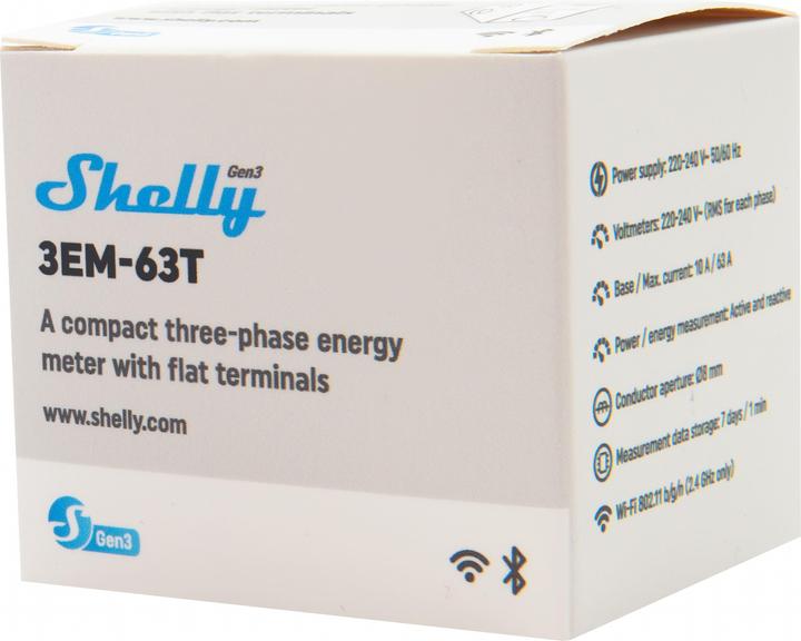 Image du produit Shelly 3EM-63T Gen3