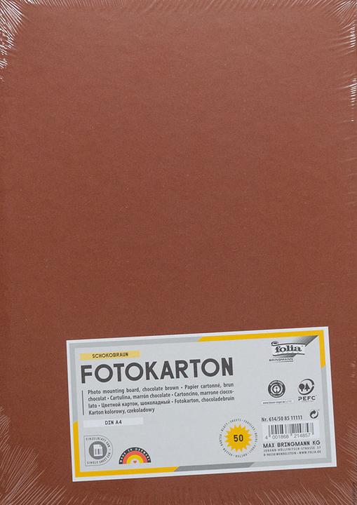 Produktbild Folia Fotokarton farbig Format A4 (300 g/m², 50 x)