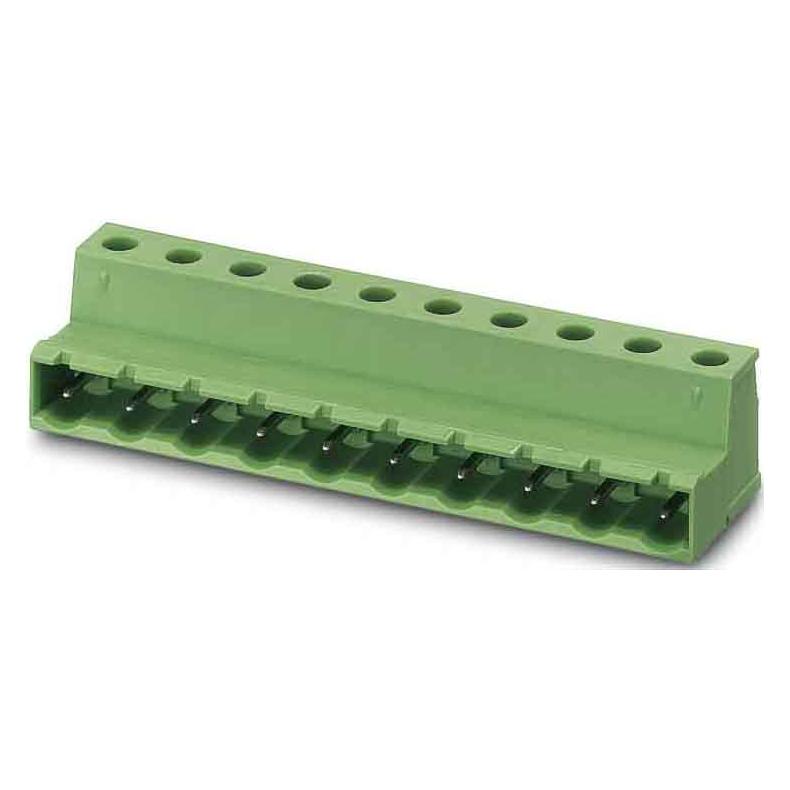 Phoenix Contact Verde Cavo Alloggiamento Presa Gic No. Di Poli Totale 10 Spaziatura: 7,62 Mm 1828883 50 Pz., Cavo + Spina Elettrica,
